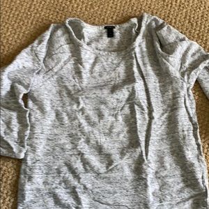 Jcrew XS gray sweatshirt